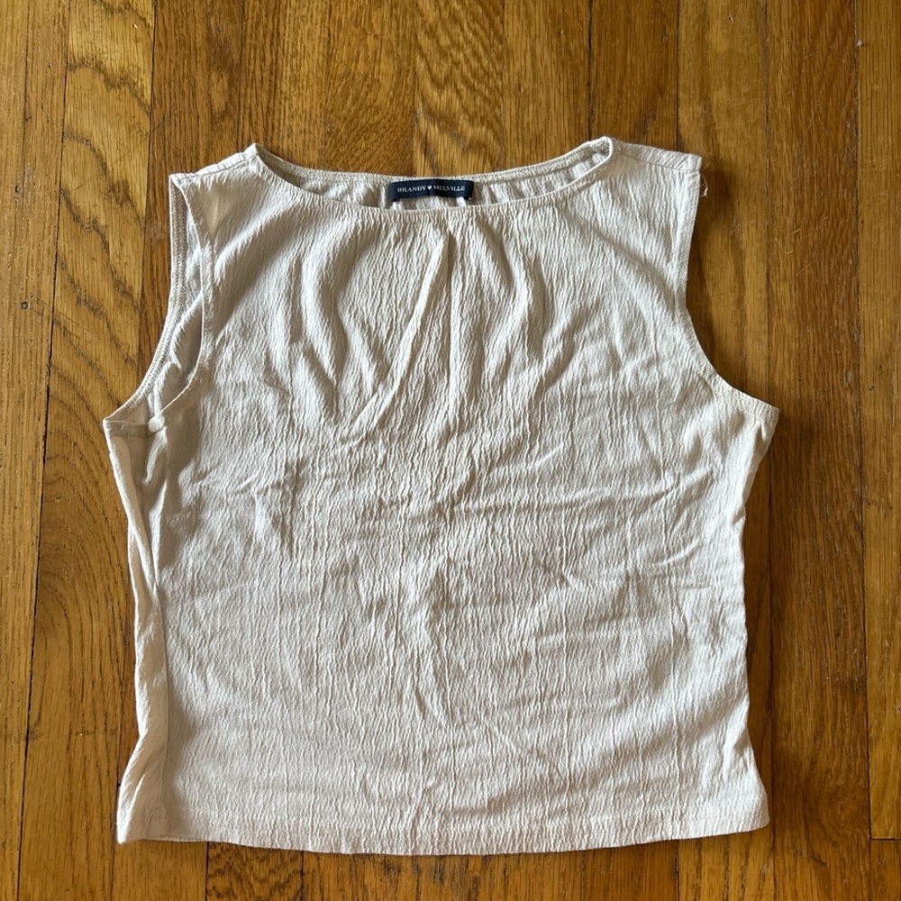 Brandy Melville Cream Tank Top